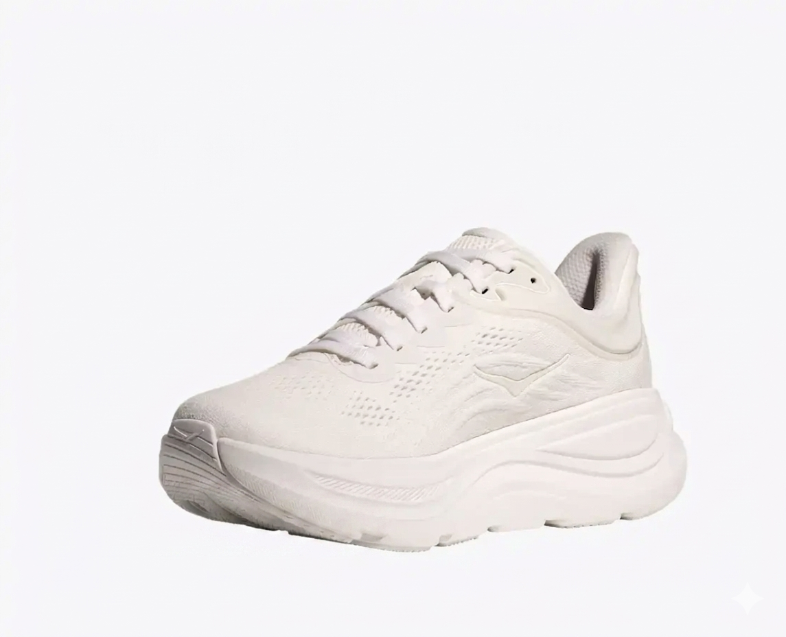 Hoka Bondi 9 Running Shoes "White"