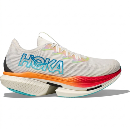 Hoka Cielo X1 Running Shoes "Frost/Cerise"