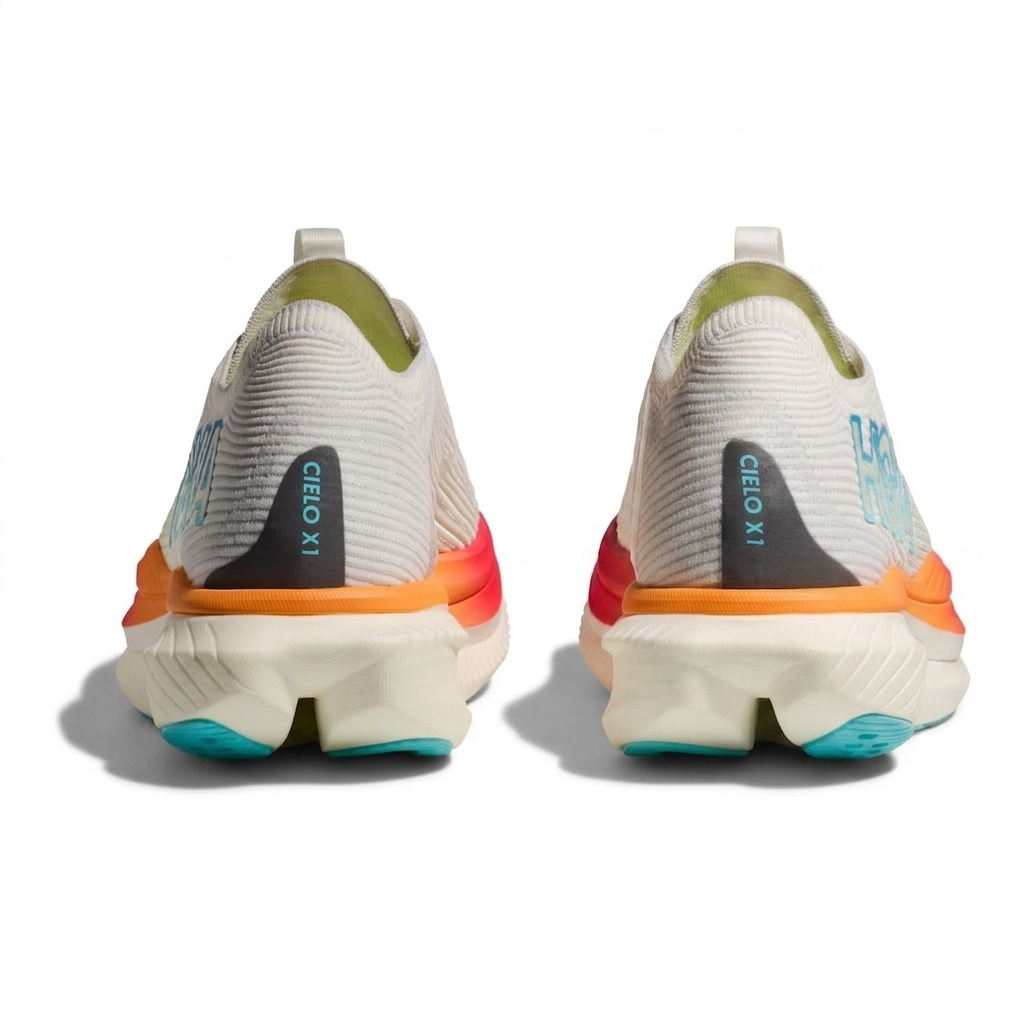 Hoka Cielo X1 Running Shoes "Frost/Cerise"