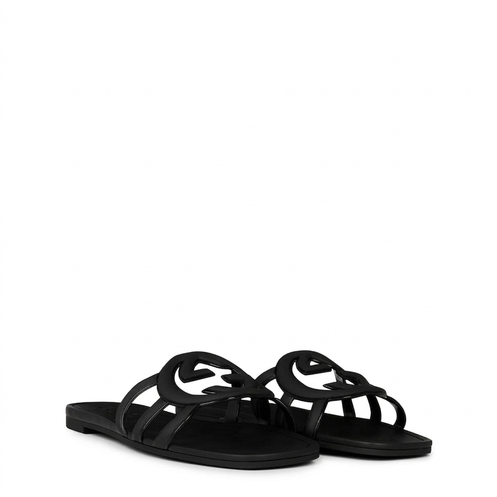 Gucci Interlocking G Slide "Black"