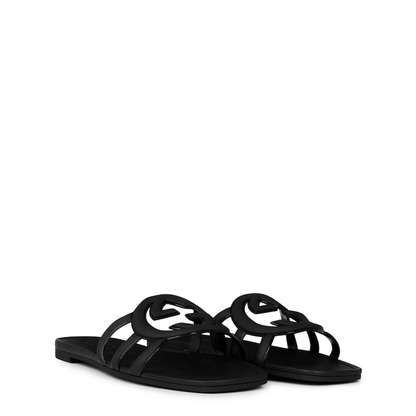 Gucci Interlocking G Slide "Black"
