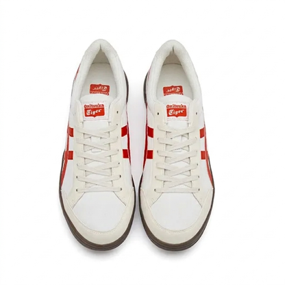 Onitsuka Tiger Advanti Sneakers "Cream White/Red"