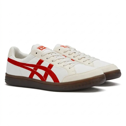 Onitsuka Tiger Advanti Sneakers "Cream White/Red"