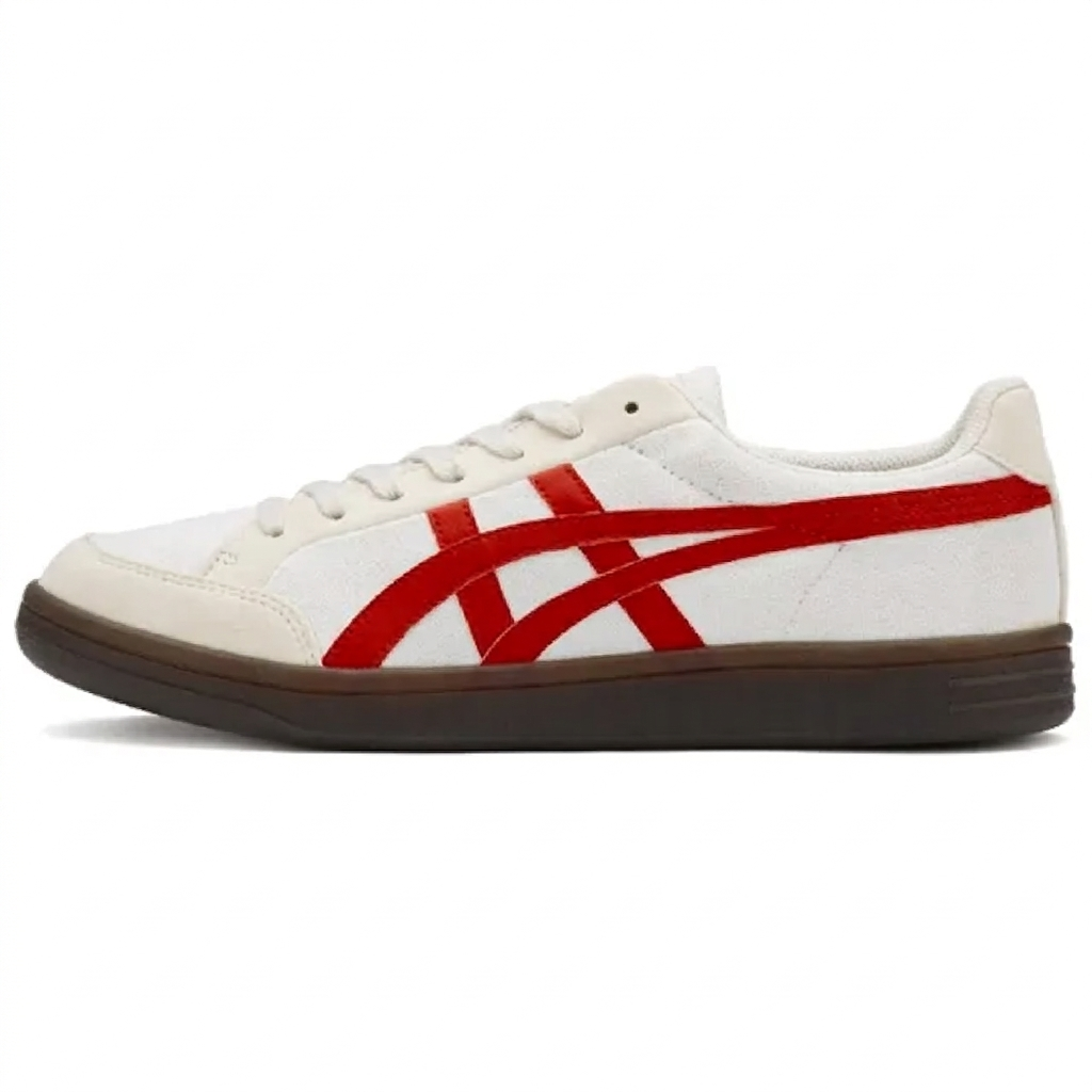 Onitsuka Tiger Advanti Sneakers "Cream White/Red"