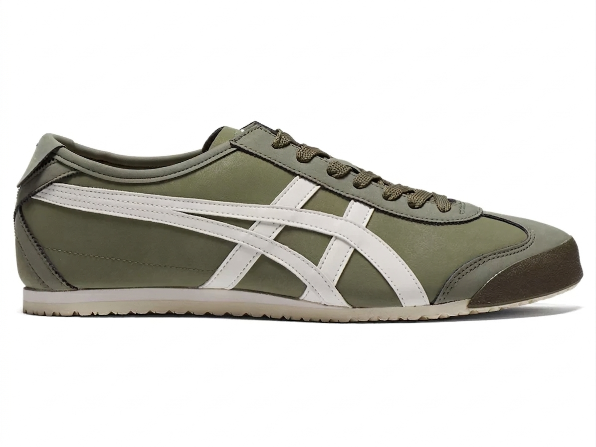 Onitsuka Tiger Mexico 66 Sneakers  "Mantle Green/Cream"