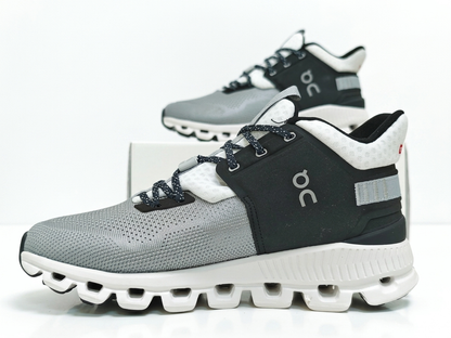 On Running Cloud Hi Edge Sneaker "Glacier/Black"