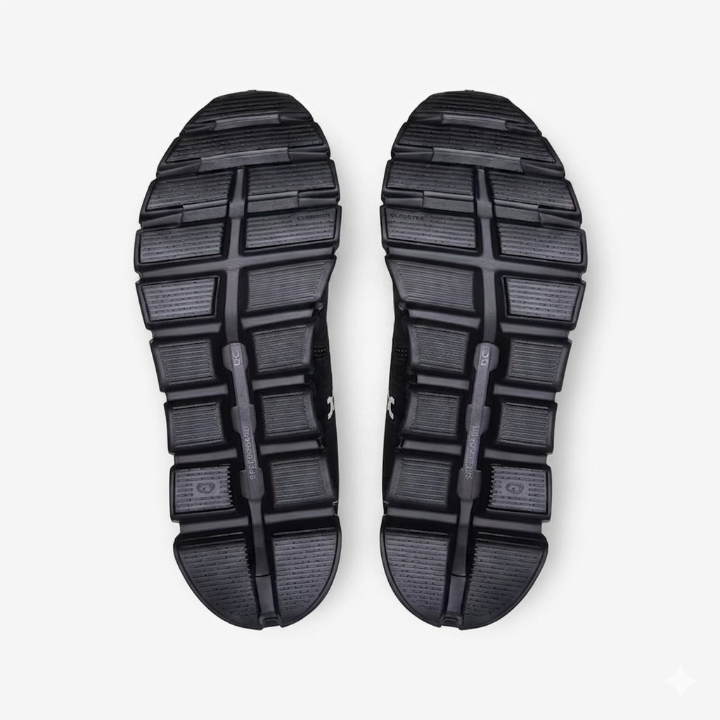On Cloud 6 Running Shoes "Black"