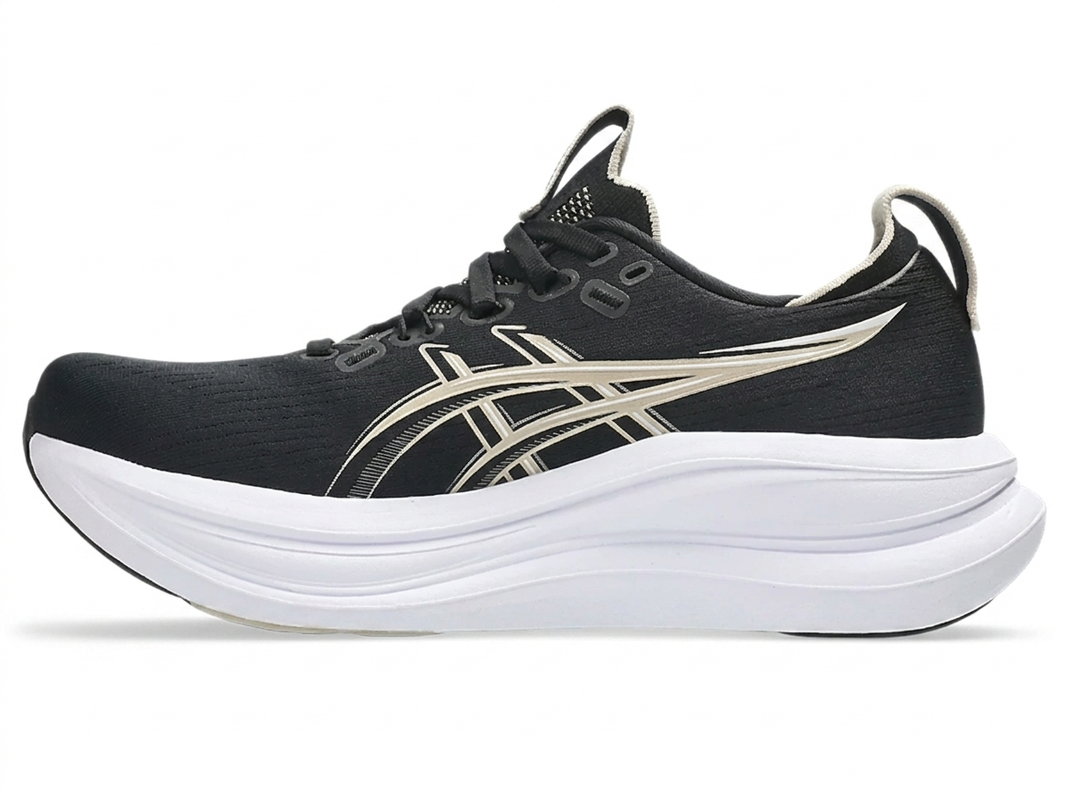 ASICS GEL-NIMBUS 28 Running Shoes "Black/ Gold"