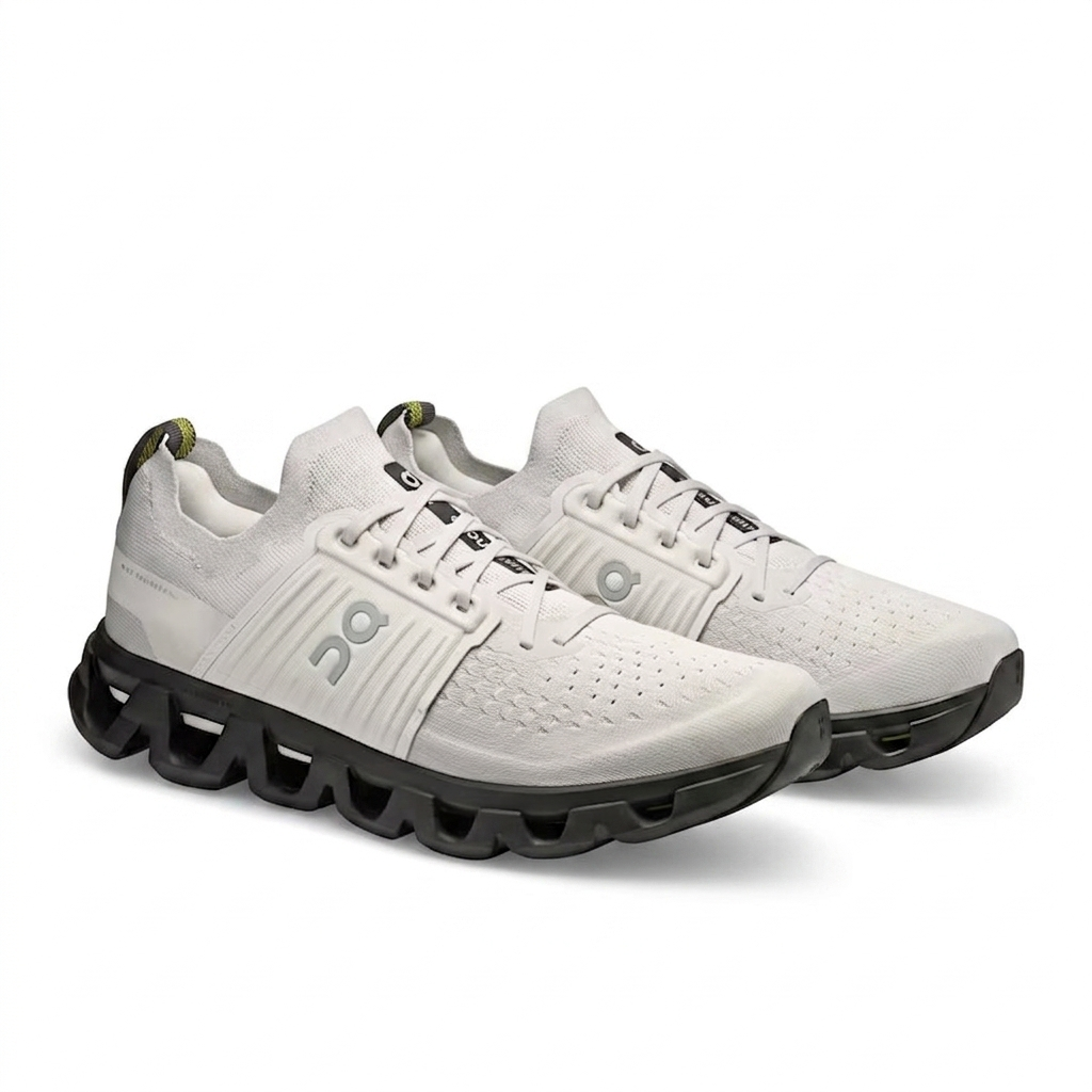 On Running Cloudswift 4 Running Shoe "Wolf/Black"