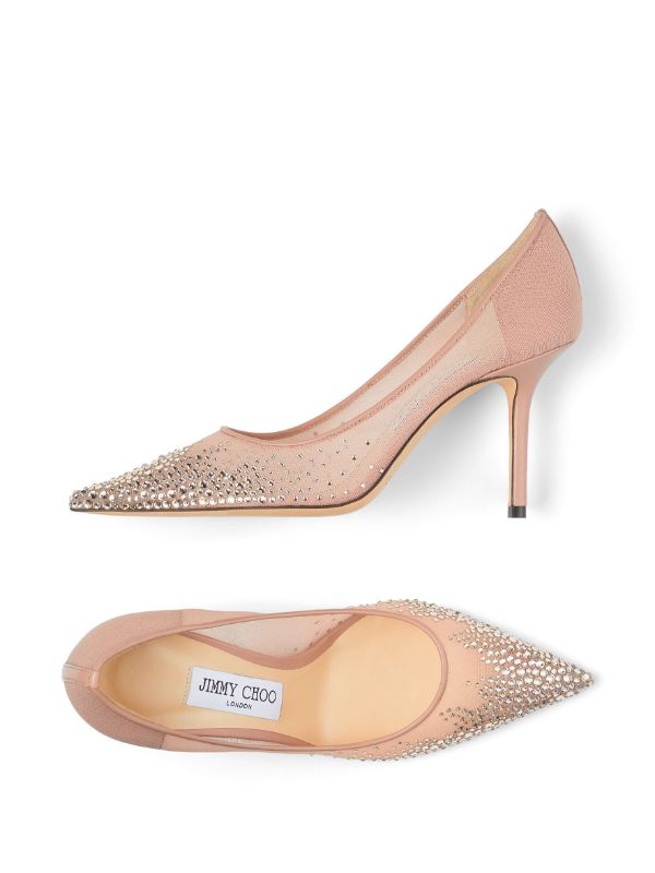 Jimmy Choo Love 85 Pumps Ballet Pink