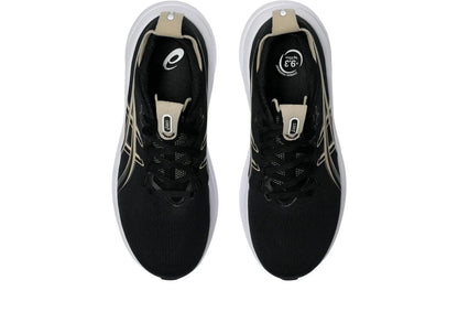 Asics Gel-Nimbus 28 black with white and gold