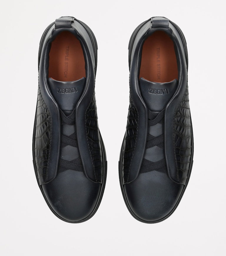 Zegna Triple Stich " Black"