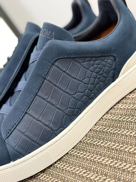Zegna Triple Stich " Blue"