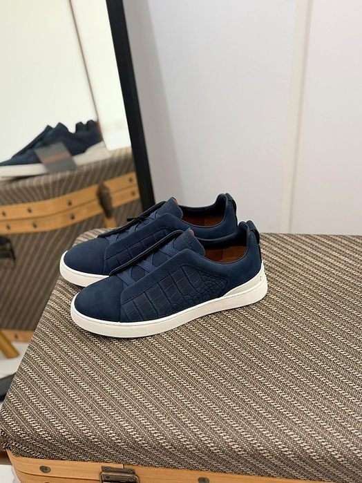 Zegna Triple Stich " Blue"