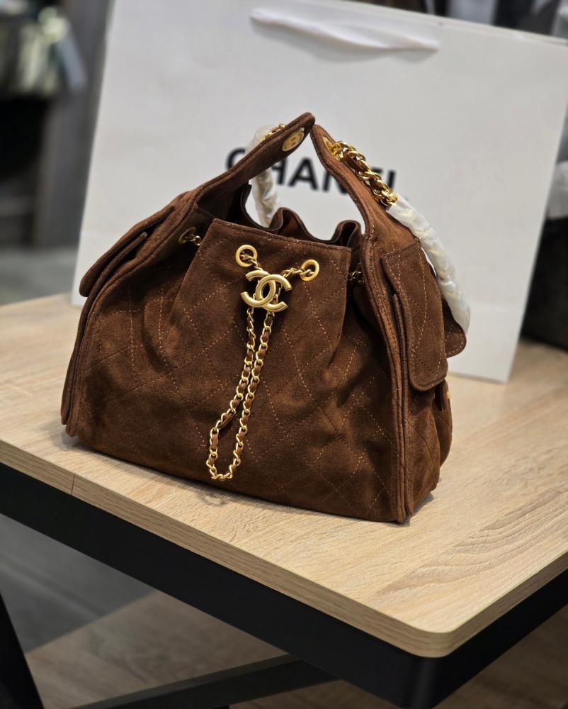 Chanel Gabrielle Hobo Bag "Brown"