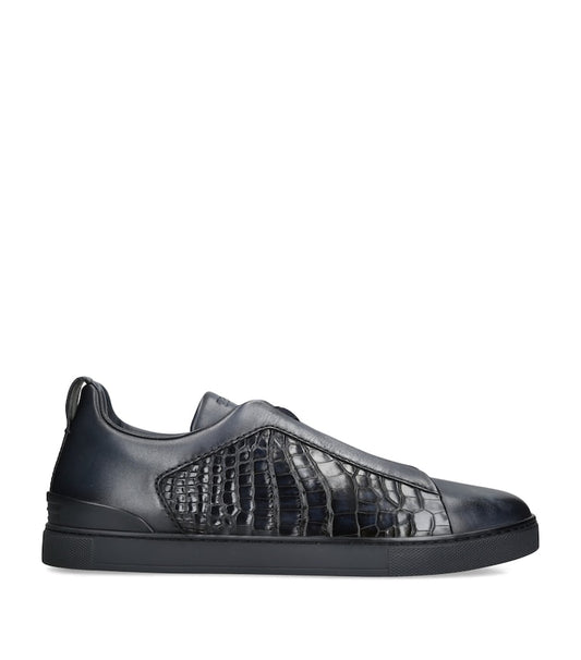 Zegna Triple Stich " Black"