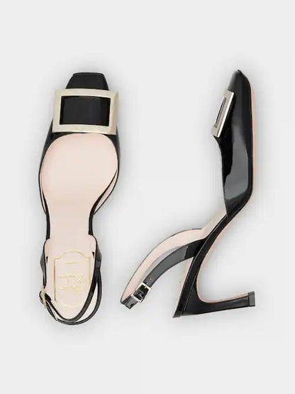 Roger Vivier Slingback Pumps-Classic Black