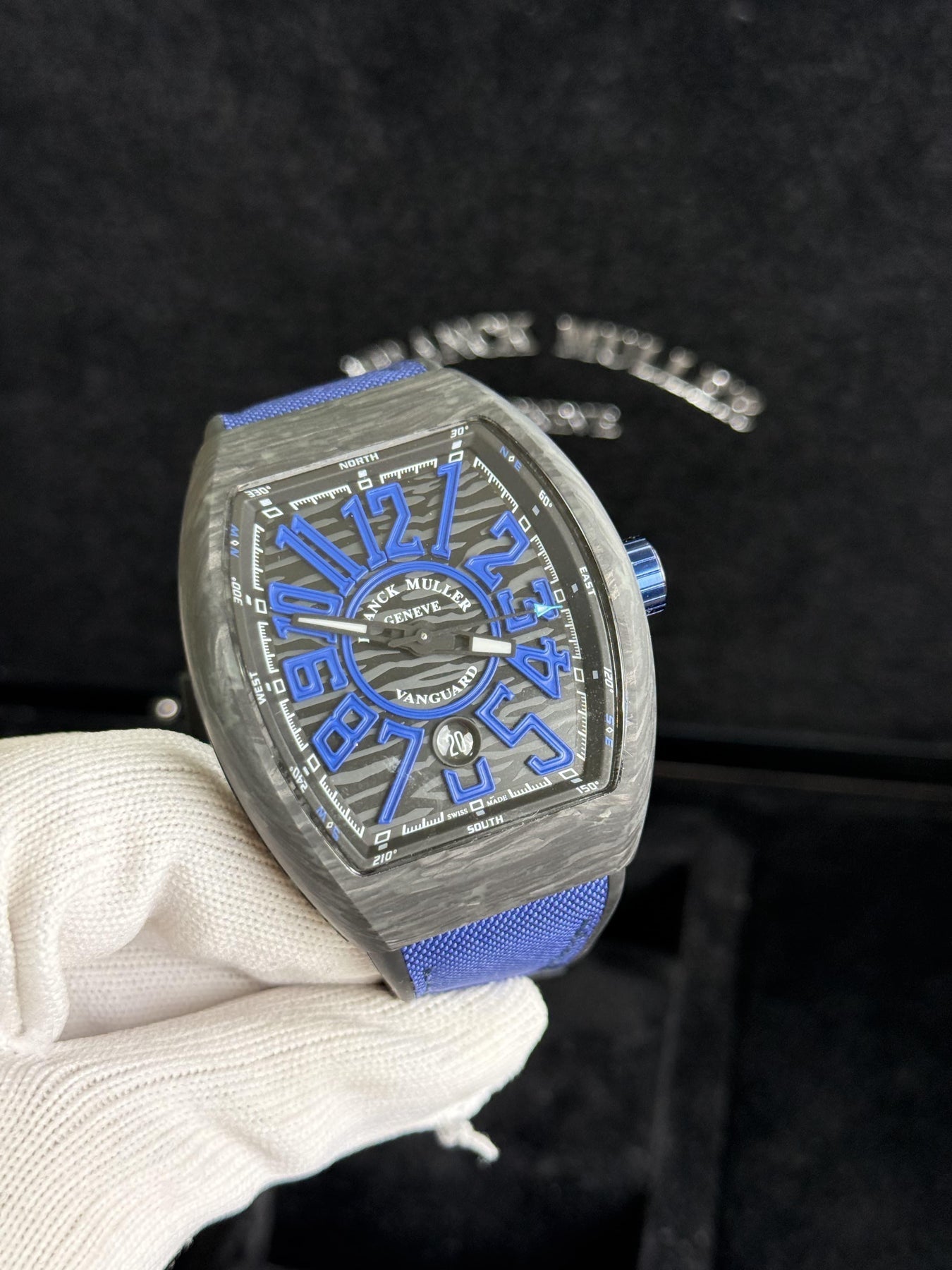 FRANCK MULLER Reloj Vanguard Carbon Hombre