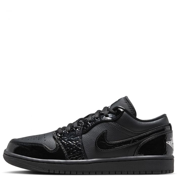 Air Jordan 1 Low "Black Croc"