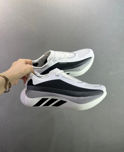 adidas Hyperboost Running Shoes–Black White