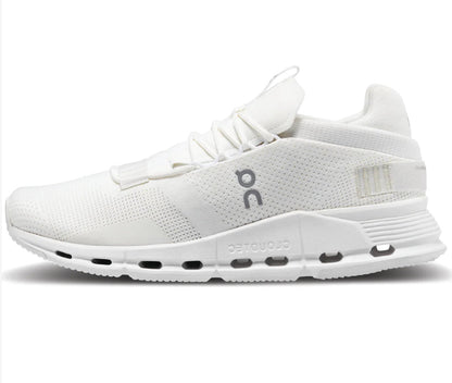 On Cloudnova undyed white