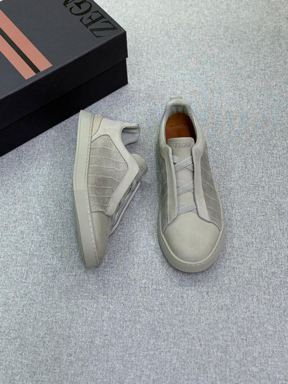 ZEGNA Luxury Slip-On Sneakers