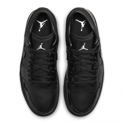Air Jordan 1 Low "Black Croc"