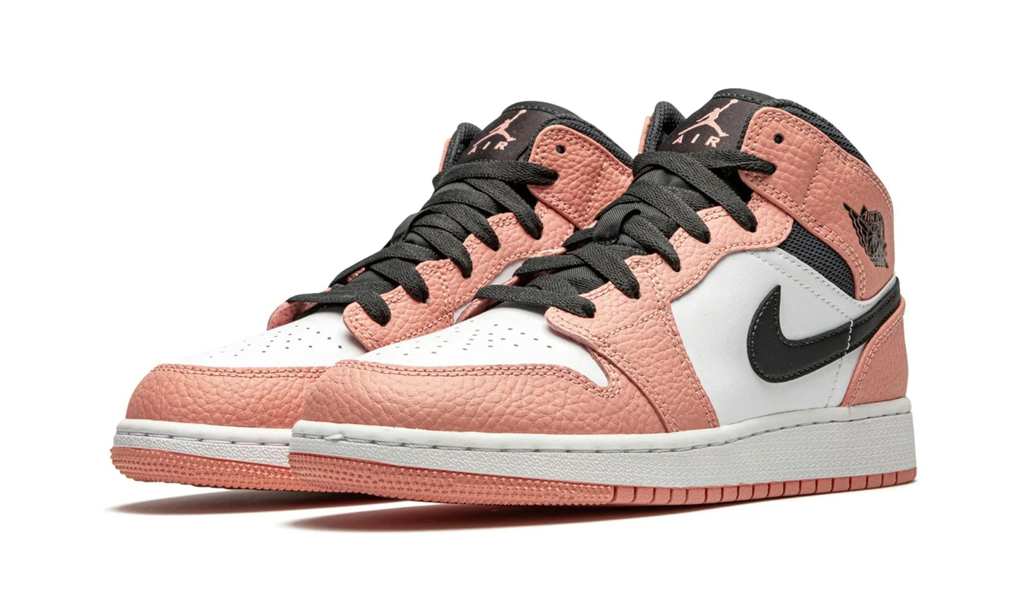 AIR JORDAN 1 MID GS "PINK QUARTZ"