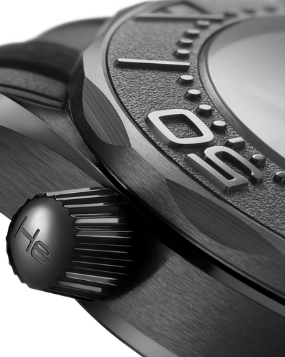 SEAMASTER DIVER 300M 43.5 mm, black ceramic on rubber strap