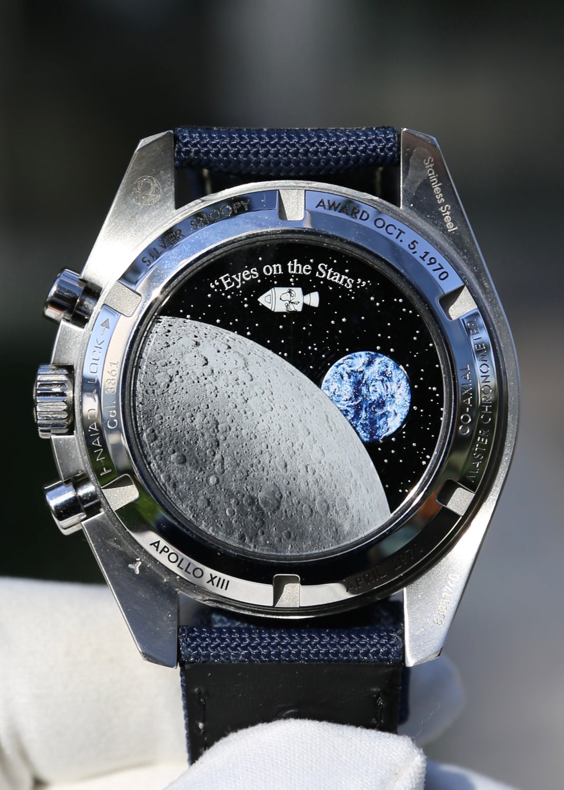 Omega Speedmaster Moonwatch Anniversary Series Silver Snoopy