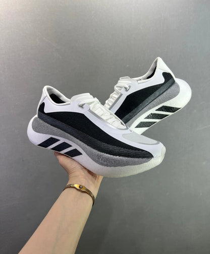 adidas Hyperboost Running Shoes–Black White