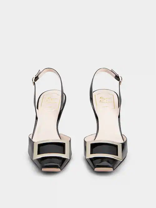 Roger Vivier Slingback Pumps-Classic Black