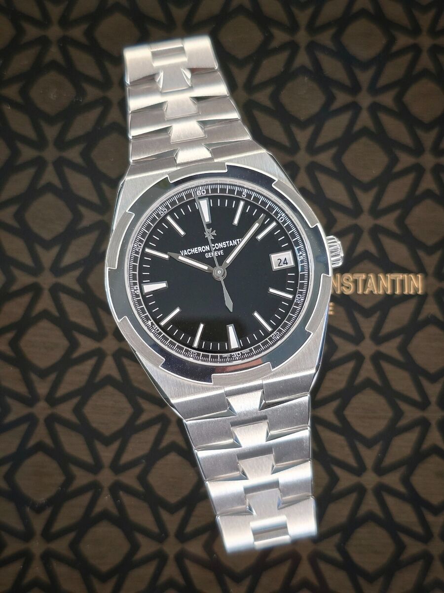 MINT VACHERON CONSTANTIN OVERSEAS 41MM BLACK DIAL