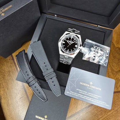 MINT VACHERON CONSTANTIN OVERSEAS 41MM BLACK DIAL