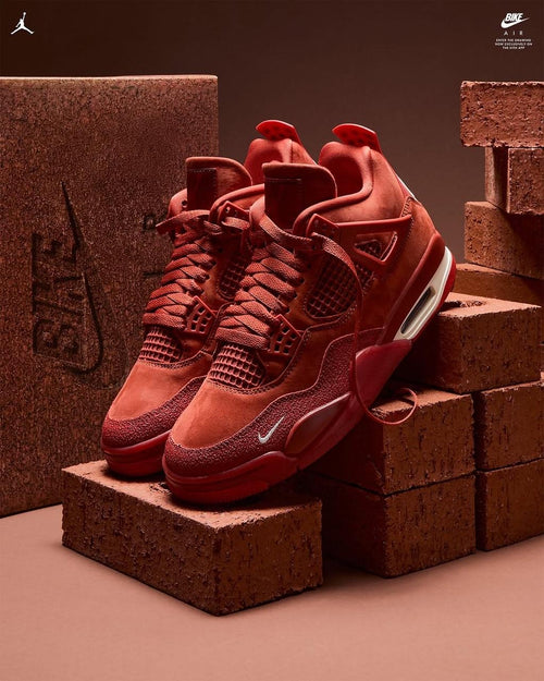 Air Jordan4 SP x Nigel Sylvester 'Brick By Brick'