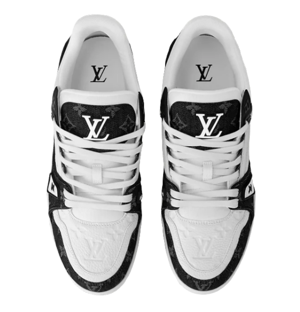 Louis Vuitton Tranier Sneakers "Black"