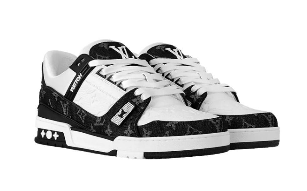 Louis Vuitton Tranier Sneakers "Black"