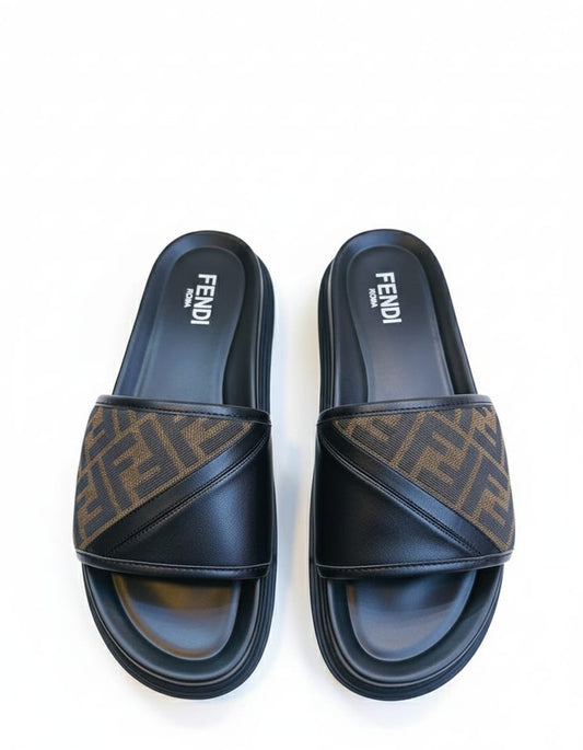 Fendi Diagonal Sandals
