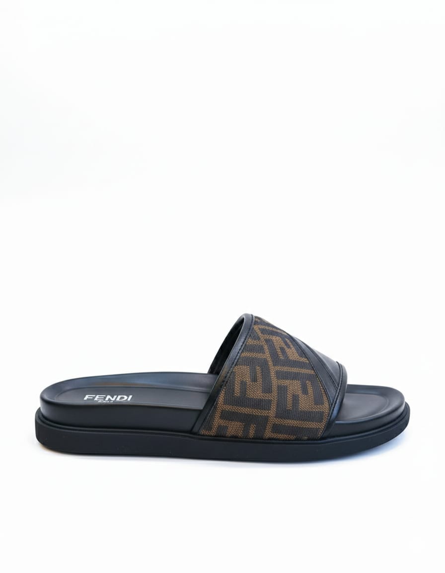 Fendi Diagonal Sandals