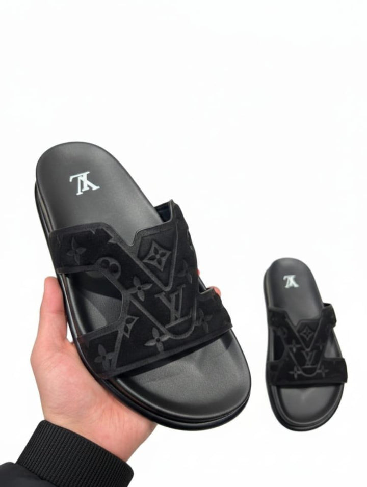 LV Oasis Mules Sandal Black