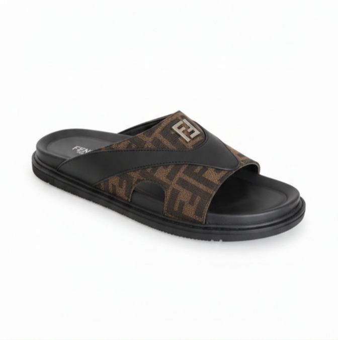 Fendi FF - Jacquard Sandal
