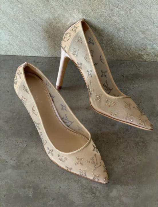 Louis Vuitton Gala Pumps Nude Beige