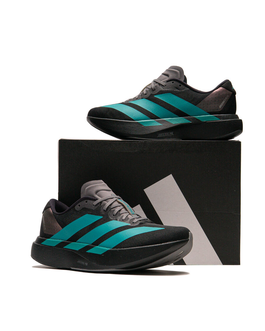 ADIZERO EVO SL ‘Core Black / Pure Teal / Grey Four’