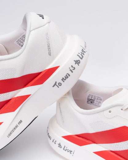Adidas Adizero EVO SL ‘Off White Better Scarlet