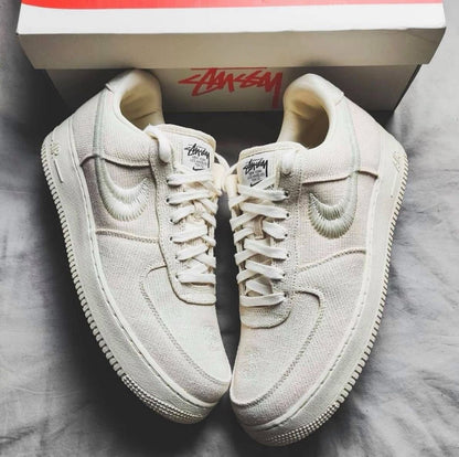 Nike x Stussy Air Force 1 Low "Fossil"