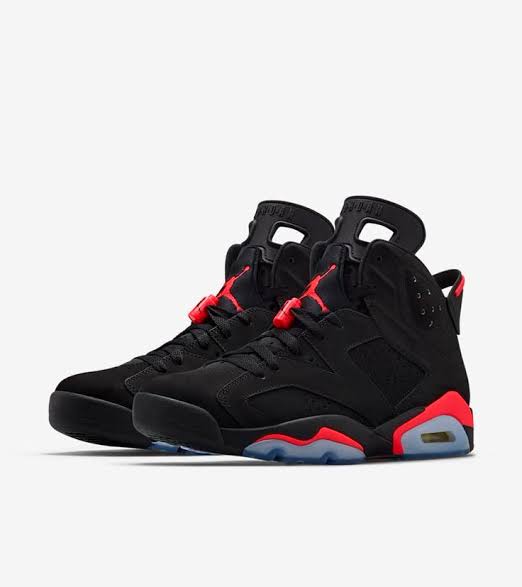 Air Jordan 6 Retro "Black with Red and Gray"