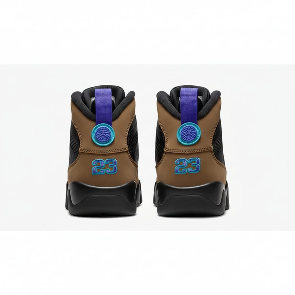 Air Jordan 9 Winterized         "Black/Brown/Purple"