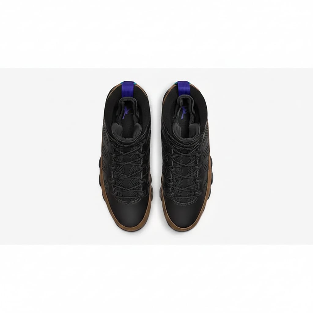 Air Jordan 9 Winterized         "Black/Brown/Purple"