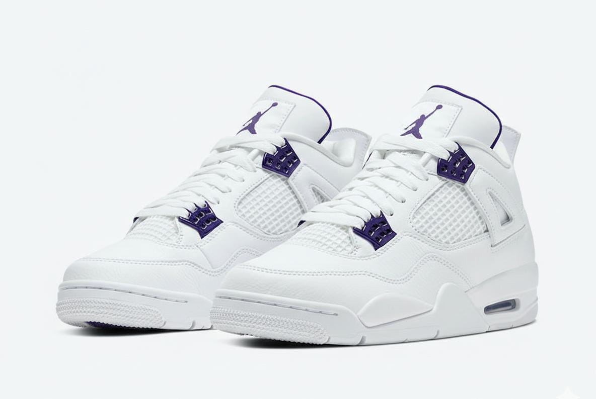 Air Jordan 4 Retro "Metallic Pack Purple"