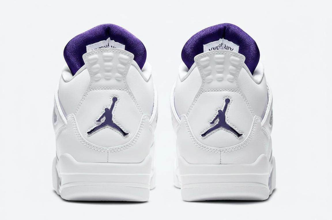 Air Jordan 4 Retro "Metallic Pack Purple"